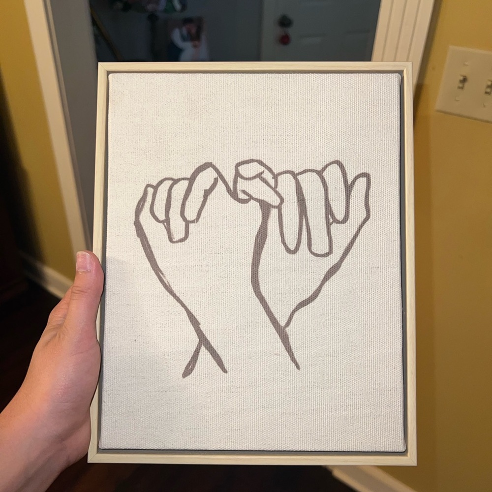 Pinky promise painting